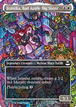 Jennika, Bad Apple Big Sister (Borderless) (TMT-203) - Teenage Mutant Ninja Turtles