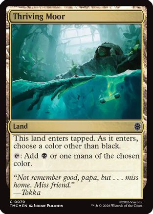 Thriving Moor (Surge Foil) (TMC-079) - Commander: Teenage Mutant Ninja Turtles Foil