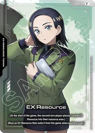 EX Resource (EXRP-011) (Mobile Suit Gundam GQuuuuuuX) (EXRP-011) - Promotional EX Resource Tokens Holofoil