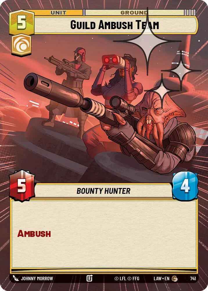 Guild Ambush Team (503) (Hyperspace Foil) (503) [A Lawless Time]