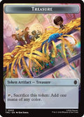 Treasure // Copy Double-Sided Token (TMC-3 // 1) - Commander: Teenage Mutant Ninja Turtles