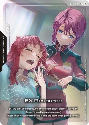 EX Resource (EXR-002) (C+) (EXR-002) - Starter Deck 09 Destiny Ignition Holofoil