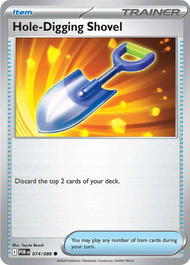 Hole-Digging Shovel (074/088) [Mega Evolution: Perfect Order]