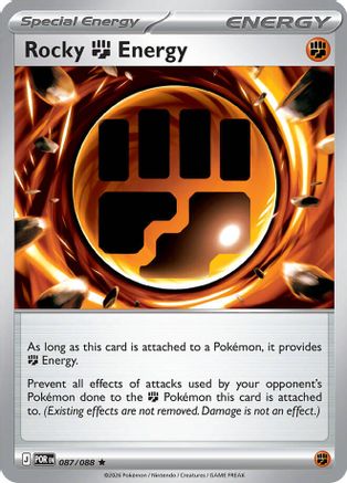 Rocky Fighting Energy 087 - ME03 Perfect Order Reverse Holofoil