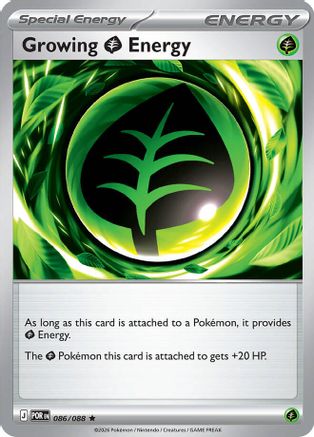 Growing Grass Energy 086 - ME03 Perfect Order Reverse Holofoil