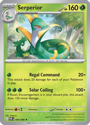 Serperior 006 - ME03 Perfect Order Reverse Holofoil