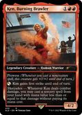 Aisha of Sparks and Smoke (SLD-430) - Secret Lair Drop / Ken, Burning Brawler