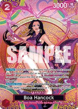 Boa Hancock (SP) (OP12-014) - Adventure on Kami's Island Foil