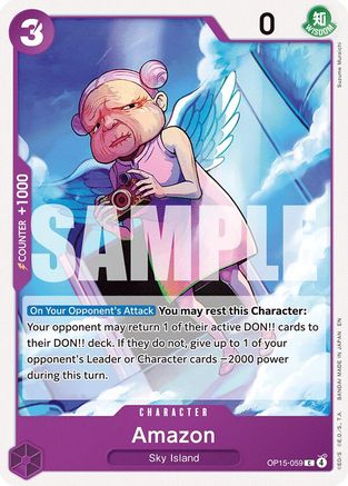 Amazon (OP15-059) - Adventure on Kami's Island
