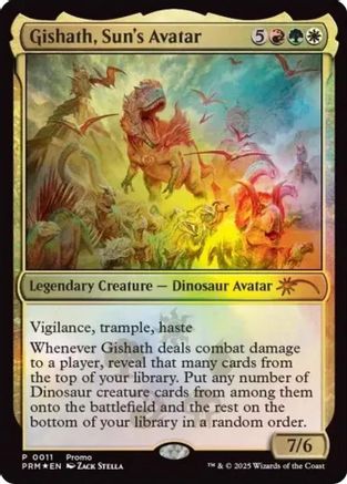Gishath, Sun's Avatar (MEDIA-011) - Media Promos Foil