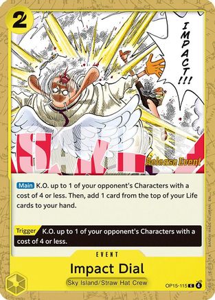 Impact Dial (OP15-115) - Adventure on Kami's Island Release Event Cards