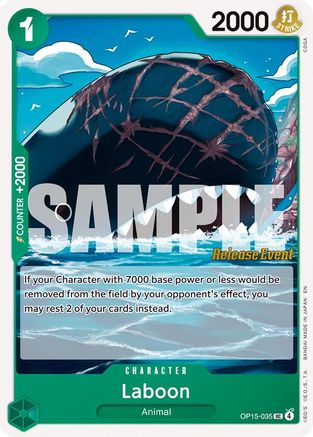 Laboon (OP15-035) - Adventure on Kami's Island Release Event Cards