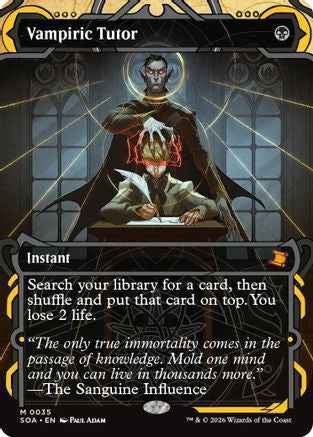 Vampiric Tutor (SOA-035) - Secrets of Strixhaven: Mystical Archive