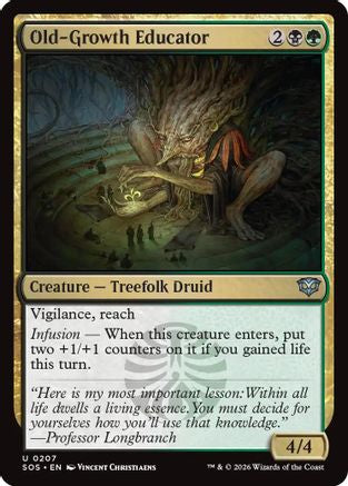 Old-Growth Educator (SOS-207) - Secrets of Strixhaven
