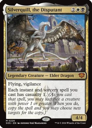 Silverquill, the Disputant (SOS-226) - Secrets of Strixhaven