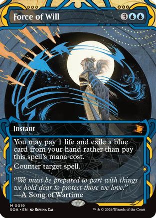 Force of Will (SOA-019) - Secrets of Strixhaven: Mystical Archive
