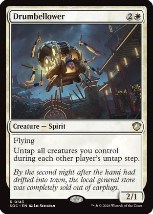 Drumbellower (SOC-143) - Commander: Secrets of Strixhaven