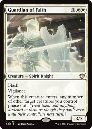 Guardian of Faith (SOC-148) - Commander: Secrets of Strixhaven