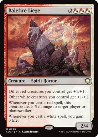 Balefire Liege (SOC-295) - Commander: Secrets of Strixhaven