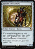 Solemn Simulacrum (SOC-355) - Commander: Secrets of Strixhaven