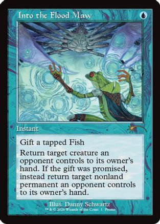 Into the Flood Maw (Retro Frame) (WPN-001) - WPN & Gateway Promos Foil