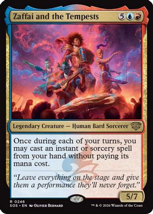Zaffai and the Tempests (SOS-246) - Secrets of Strixhaven