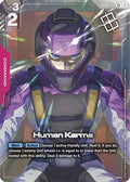 Human Karma (Store Tournament Winner Pack 04) (GD03-113) - Gundam Promotional Cards Holofoil