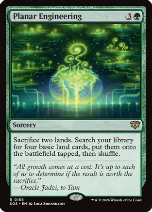 Planar Engineering (SOS-158) - Secrets of Strixhaven Foil
