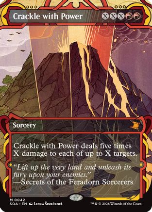 Crackle with Power (SOA-042) - Secrets of Strixhaven: Mystical Archive Foil