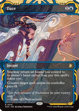 Daze (SOA-015) - Secrets of Strixhaven: Mystical Archive Foil