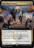 Fix What's Broken (Extended Art) (SOS-350) - Secrets of Strixhaven Foil