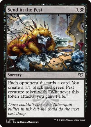 Send in the Pest (SOS-100) - Secrets of Strixhaven