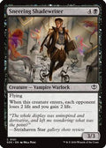 Sneering Shadewriter (SOS-101) - Secrets of Strixhaven Foil