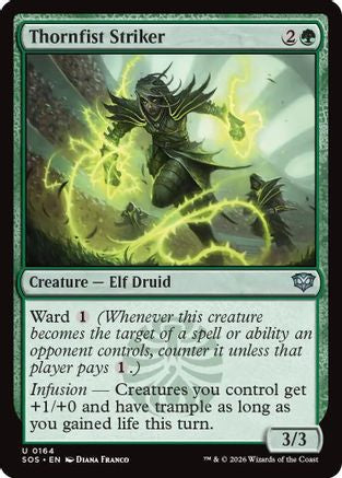 Thornfist Striker (SOS-164) - Secrets of Strixhaven Foil