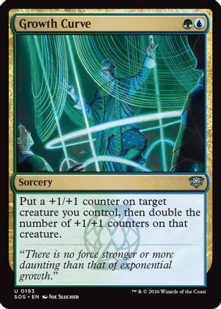 Growth Curve (SOS-193) - Secrets of Strixhaven