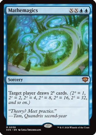 Mathemagics (PPSOS-058) - Promo Pack: Secrets of Strixhaven Foil