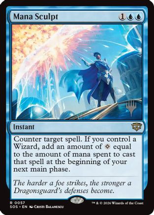 Mana Sculpt (PPSOS-057) - Promo Pack: Secrets of Strixhaven