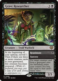 Grave Researcher (PPSOS-085) - Promo Pack: Secrets of Strixhaven Foil