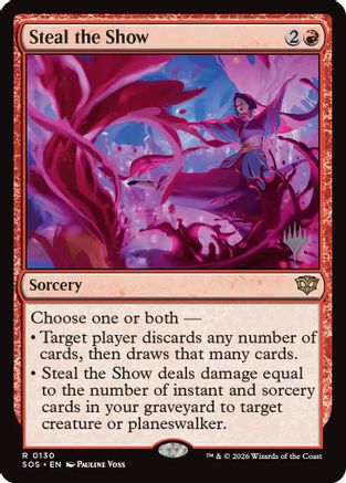 Steal the Show (PPSOS-130) - Promo Pack: Secrets of Strixhaven Foil