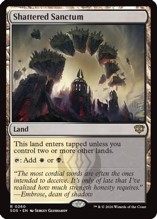 Shattered Sanctum (PPSOS-260) - Promo Pack: Secrets of Strixhaven