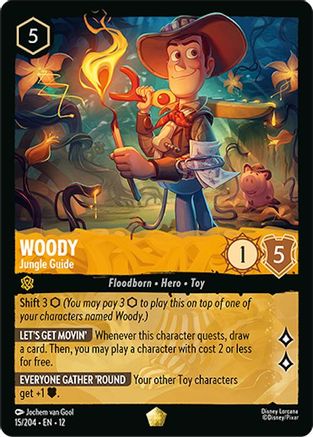 Woody - Jungle Guide (15/204) - Wilds Unknown