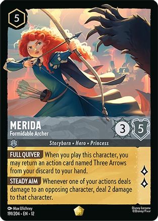 Merida - Formidable Archer (191/204) - Wilds Unknown