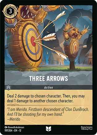 Three Arrows (197/204) - Wilds Unknown