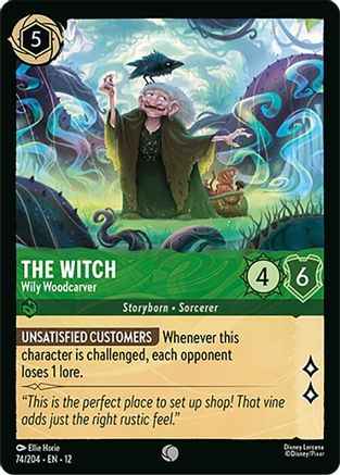 The Witch - Wily Woodcarver (74/204) - Wilds Unknown