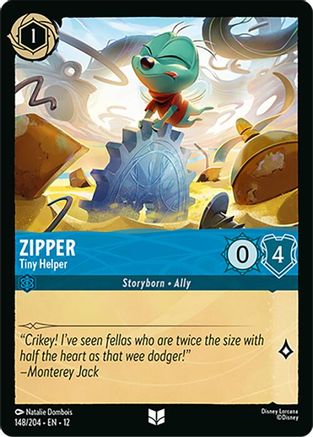 Zipper - Tiny Helper (148/204) - Wilds Unknown