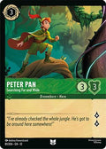 Peter Pan - Searching Far and Wide (Foil) (81/204) - Wilds Unknown Cold Foil
