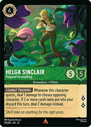 Helga Sinclair - Prepared for Anything (93/204) - Wilds Unknown