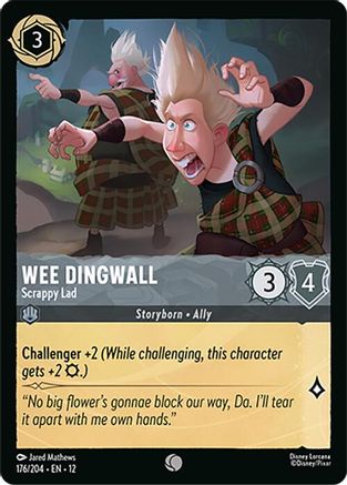 Wee Dingwall - Scrappy Lad (176/204) - Wilds Unknown