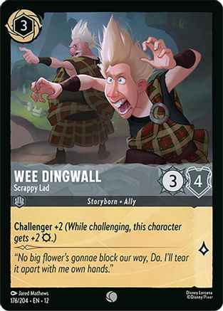 Wee Dingwall - Scrappy Lad (176/204) - Wilds Unknown