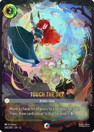 Touch the Sky (Enchanted) (240/204) - Wilds Unknown Holofoil